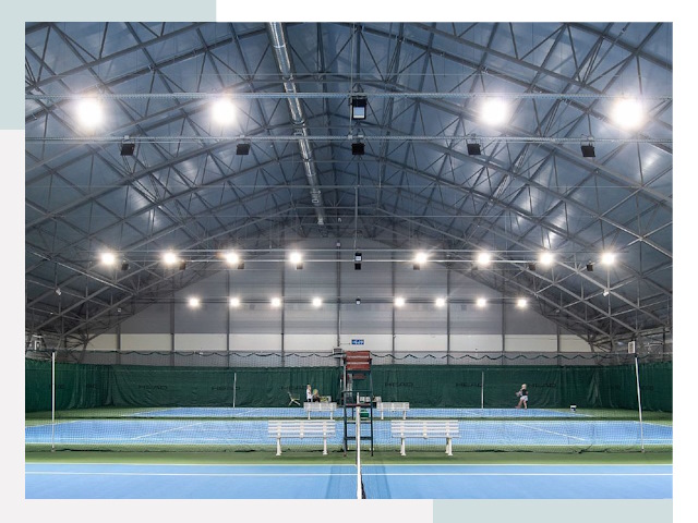 Строительство теннисных кортов в Ступино от 624 руб.