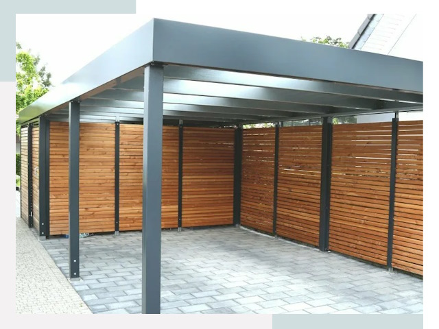 Навесы для парковки в Ступино