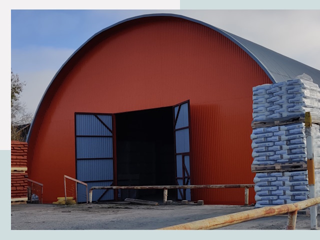 Полукруглые ангары по цене от 624 руб. в Ступино