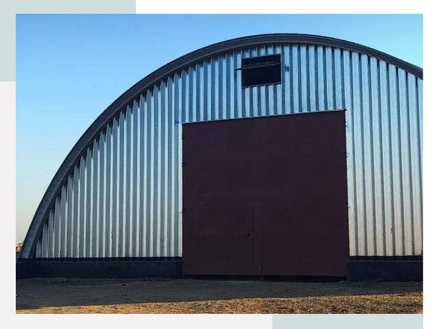 Бескаркасные ангары в Ступино