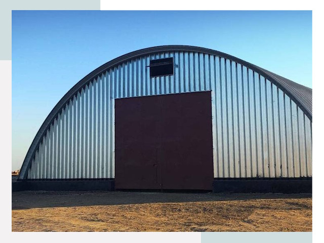 Арочные ангары в Ступино