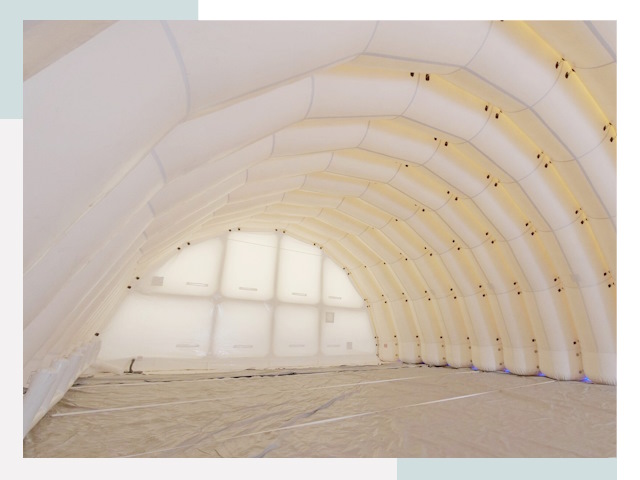 Пневмокаркасные ангары в Ступино