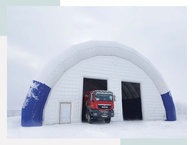 Мобильные ангары в Ступино