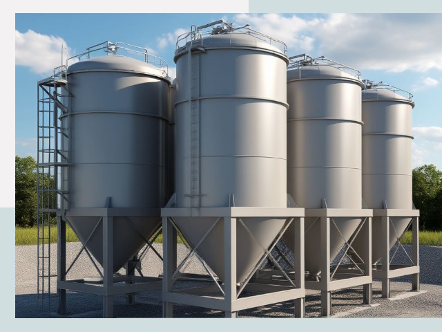 Металлические силосы от СтальСтрой-Стп по цене 624 руб.