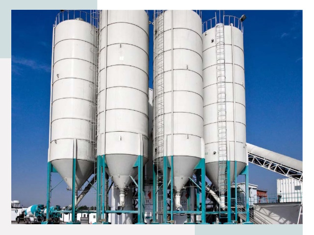 Строительство цементных силосов в Ступино