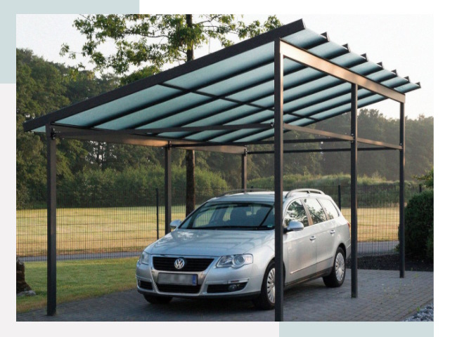 Навесы для автомобилей в Ступино