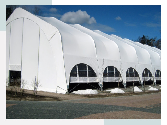 Каркасно-тентовые сооружения в Ступино