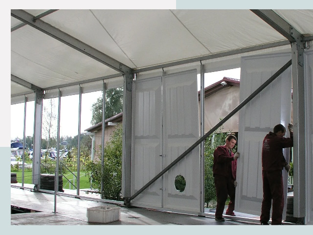 Быстро сборные шатры в Ступино от 624 руб. за м²