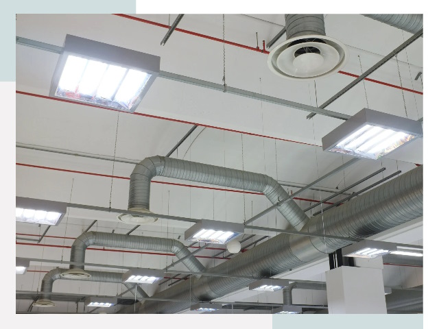Вентиляция ангаров в Ступино