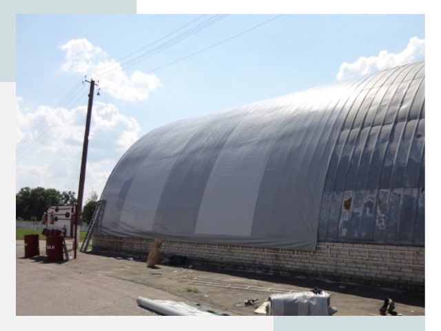 Ремонт ангаров в Ступино