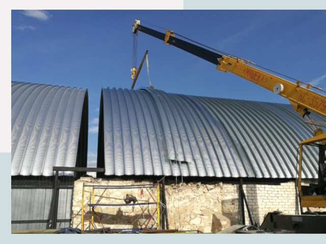 Реконструкция ангаров в Ступино от 624 руб.