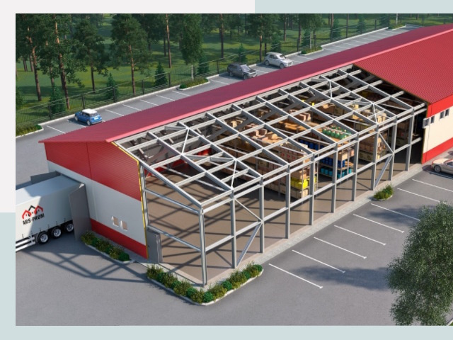 Проектирование ангаров в Ступино от 624 руб.