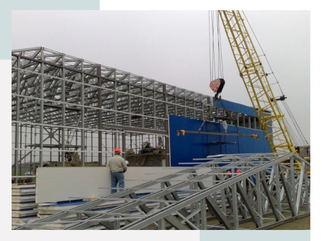 Монтаж ангаров в Ступино