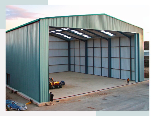 Строительство ангаров в Ступино